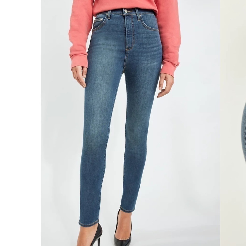 Denim Forum The Lola High Rise Skinny 28L from Aritzia